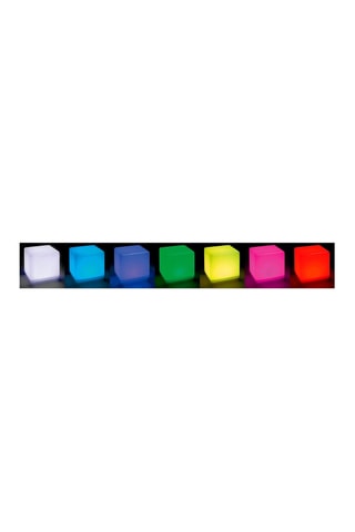 Cubo luminoso solare 3 LED Casy C30 - Bianco - 1,5 W