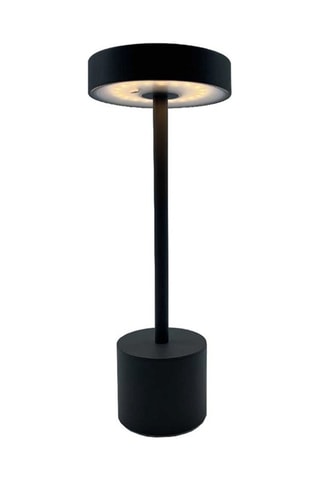 Lampada da tavolo esterno LED Roby - Bianco e nero