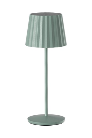 Lampada da tavolo LED senza fili Abby - Verde oliva