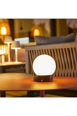 Torcia solare senza fili LED Globy Nomad - Bianco