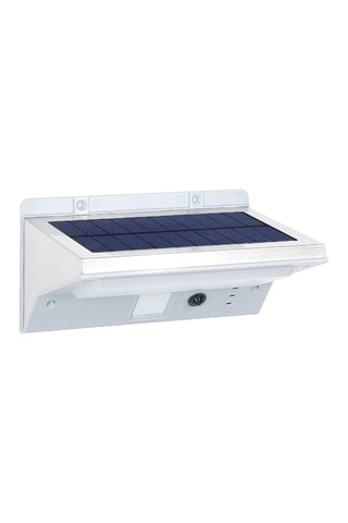 Proiettore con rilevatore solare LED Derby - Argentato - 5 W