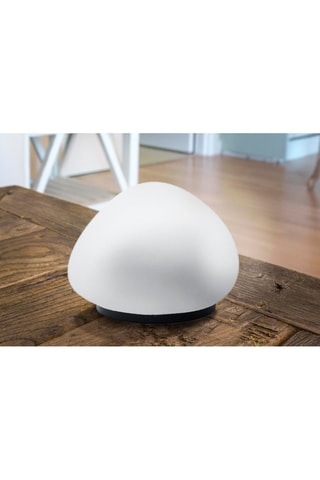 Roccia luminosa solare LED Solenzara - Bianco - 1 W