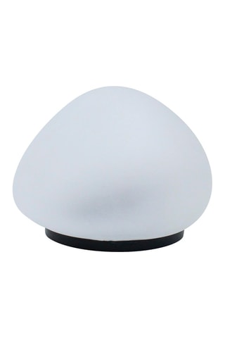 Roccia luminosa solare LED Solenzara - Bianco - 1 W