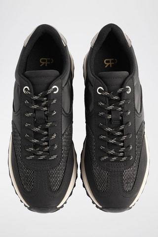 Sneakers - Zilverkleurig, wit en zwart