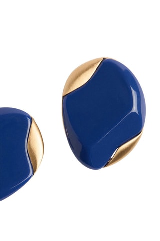 Oorbellen - Blauw 