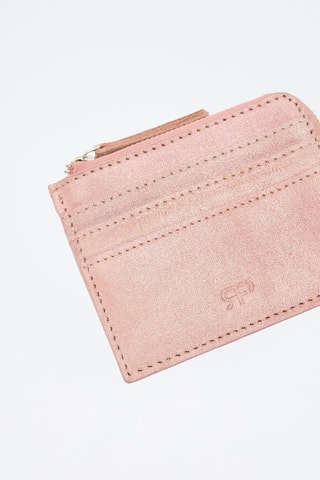 Leren Pasjeshouder - Roze - Roze