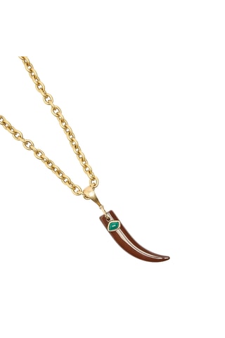 Ketting - Goudkleurig en Bruin