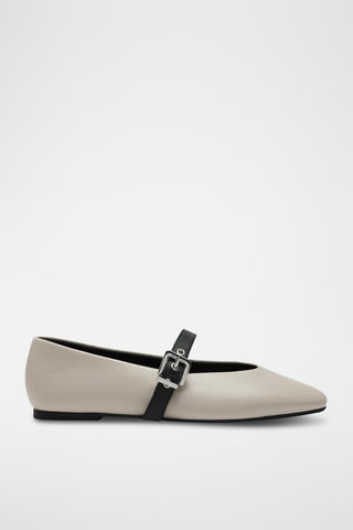 Mary Janes - Beige