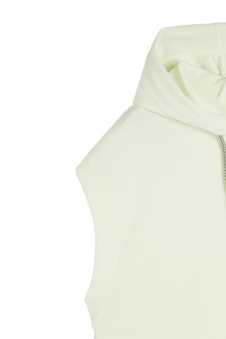 Mouwloze Sweater met Capuchon - Geel