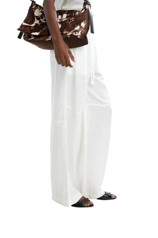 Linnen Broek - Wit
