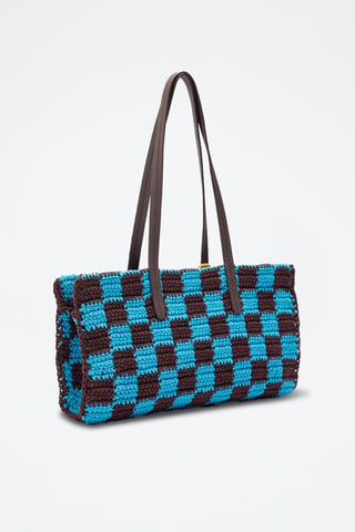 Trendy Handtas - Blauw