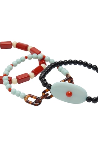 3 Armbanden - Multicolor