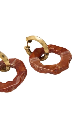 Oorbellen - Bruin