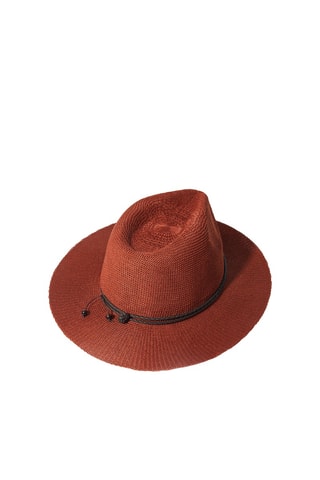 Panamahoed - Rood