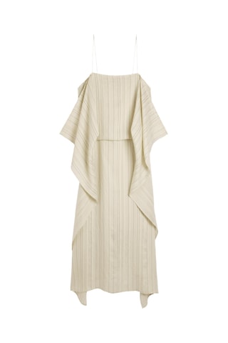 Jurk met Ruches - Multicolor