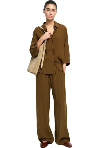 Blouse - Bruin