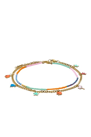 2 Armbanden - Goudkleurig