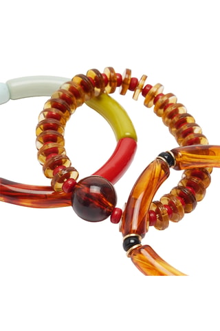 3 Armbanden - Oranje