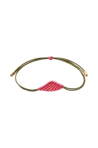 Armband - Groen en Roze
