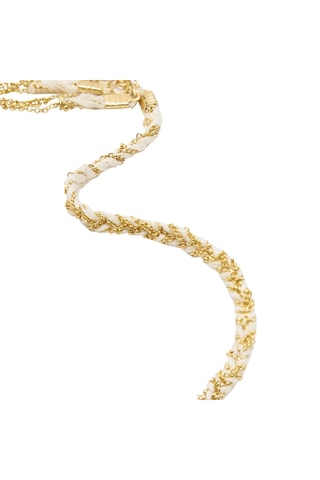 Armband - Goudkleurig en Wit
