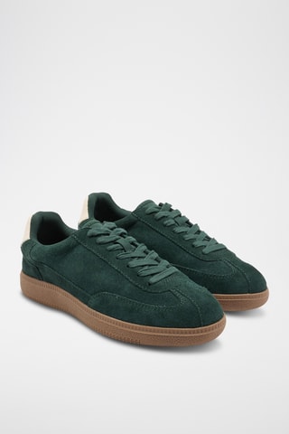 Nubuck Sneakers - Groen