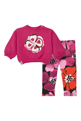 Sweater en Legging - Fuchsia