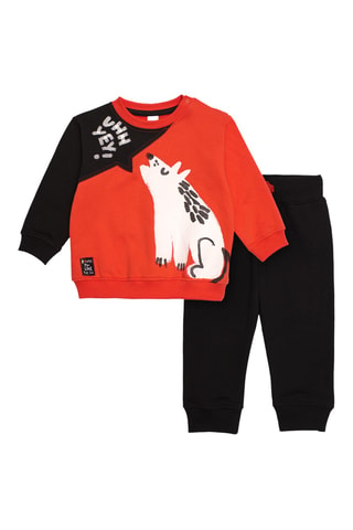 Sweater en Joggingbroek - Oranje