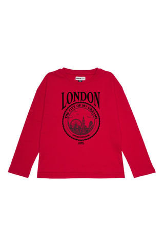 T-shirt en Legging - Rood