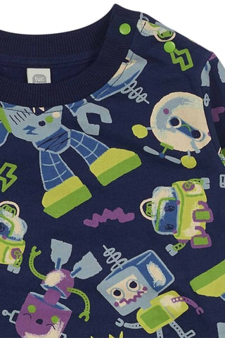 Sweater - Blauw, groen en paars