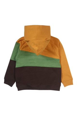 Sweater - Groen, geel en grijs