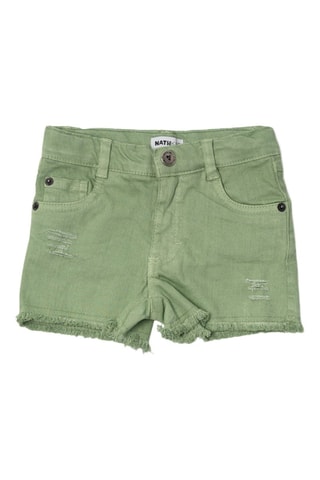 Spijkershort Oasis - Groen