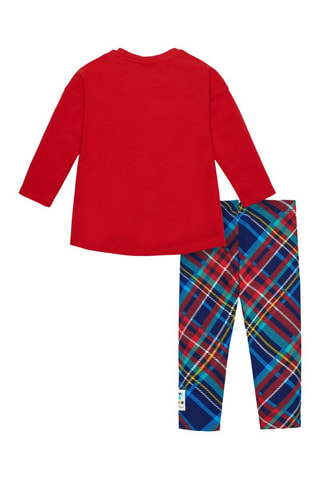 T-shirt en Broek - Rood, blauw en geel