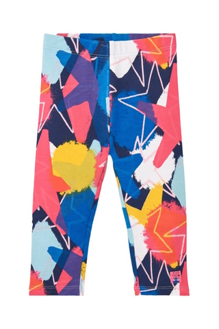 Broek - Wit, blauw en geel