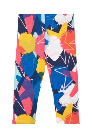 Broek - Wit, blauw en geel