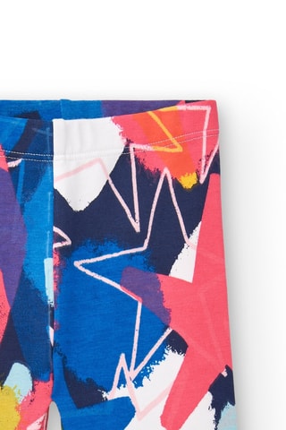 Broek - Wit, blauw en geel