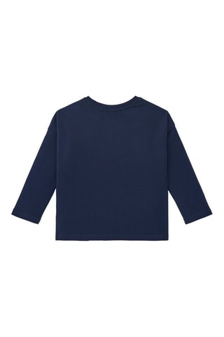 T-shirt - Wit, blauw en geel