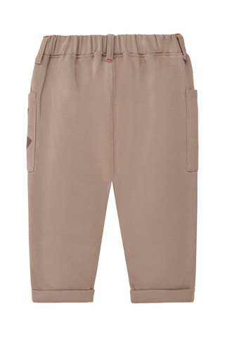 Broek - Wit, blauw en bruin