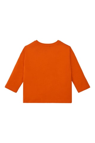 T-shirt - Zwart, rood en oranje