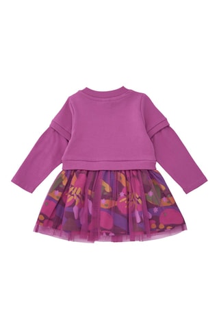 Jurk Trompe-l’oeil - Roze