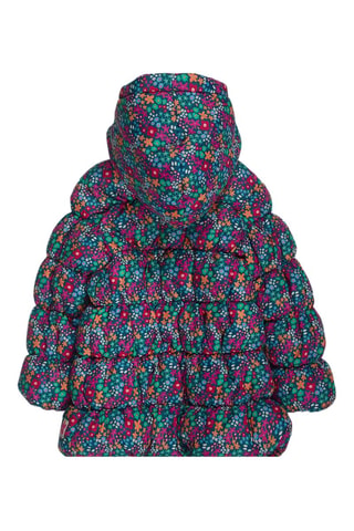 Gewatteerde Jas met Capuchon - Multicolor