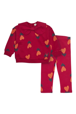 Sweater en Legging - Rood