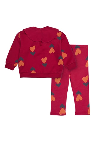 Sweater en Legging - Rood