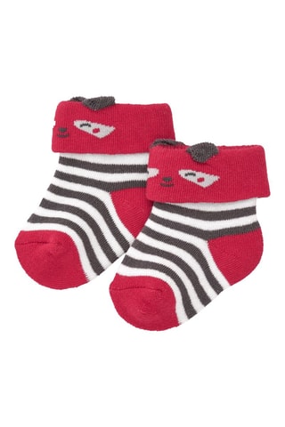 Sokken - Rood en grijs