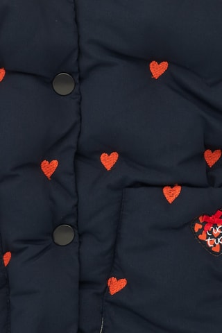 Gewatteerde Jas met Capuchon - Blauw