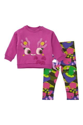 Sweater en Legging - Roze