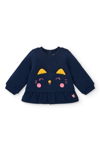 T-shirt en Legging - Blauw, geel en roze
