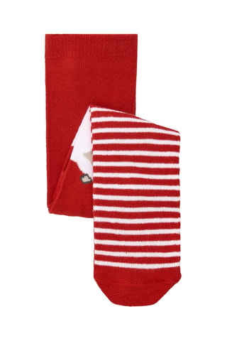 Panty - Wit, rood en grijs