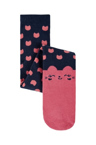 Panty - Blauw en roze