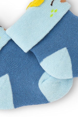 Sokken - Blauw, geel en bruin