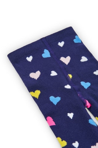 Panty - Zwart, blauw en roze
